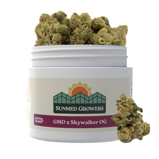SunMed Growers — GMO X Sky OG