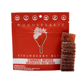Strawberry Bliss (100mg) by Wonderbrett