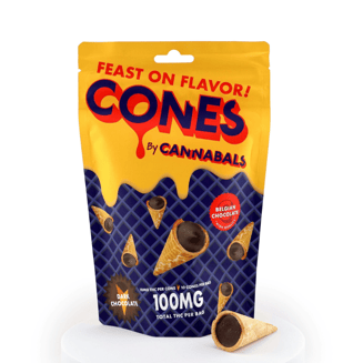 Dark Chocolate [10pk] (100mg) by Cannabals