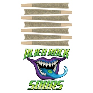 Alien Rock Sours [.5g] by Major Bloom