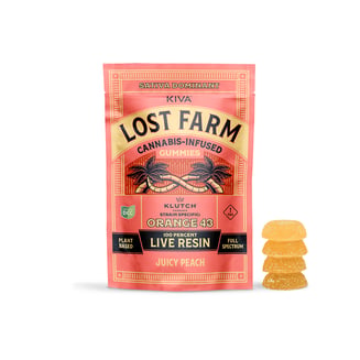 Juicy Peach x Orange 43 [10pk] (110mg) by Lost Farm