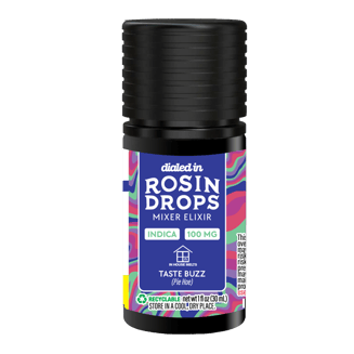 100mg - Taste Buzz - Rosin Drops by Dialed In Gummies