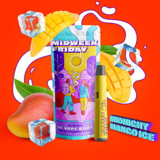Midnight Mango Ice [1000mg] by Midweek Friday