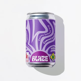 Old School Grape [6oz] (100mg) by Blaze