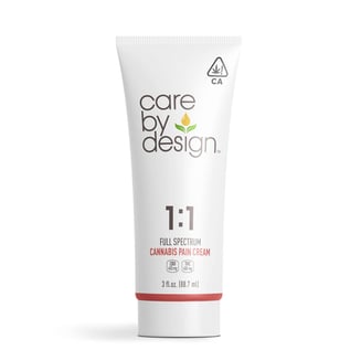 1:1 Pain Cream (50mg CBD/50mg THC) by Care By Design