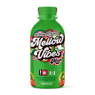 1:1 Kiwi Strawberry (1000mg) by Mellow Vibes