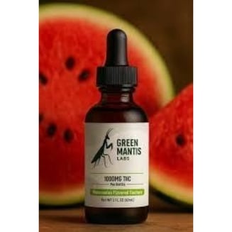 1:1 Watermelon Flavored [2oz] (1000mg THC) by Green Mantis Labs
