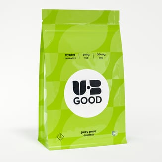 Juicy Pear 10:1 Go Gummies by UB GOOD