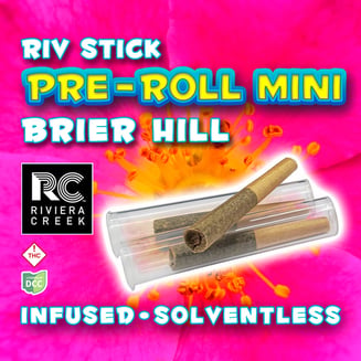 Brier Hill Infused Pre Roll Minis by Riviera Creek