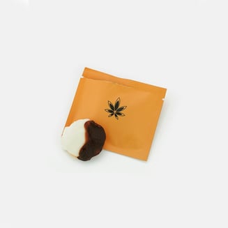 Black n White Cookies [10pk] (100mg) by The Cannabis Philosophy