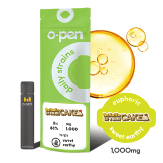 Banana Cream Cake [1000mg] by O.pen