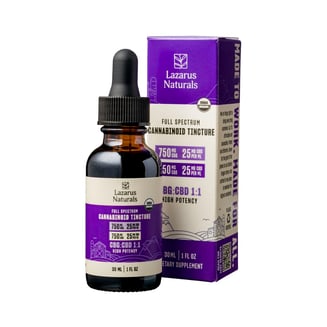 1:1 CBD:CBG [30ml] (750mg CBD/750mg CBG) by Lazarus