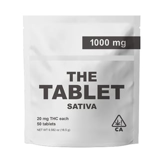 THE TABLET — Sativa [50pk] (1000mg)