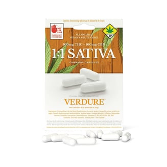 1:1 Sativa - Uplift Honey+Lemon [10pk] (100mg CBD/100mg THC) by Verdure - NWCS