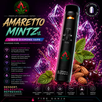 Amaretto Mintz [1000mg] by Fire Ganja