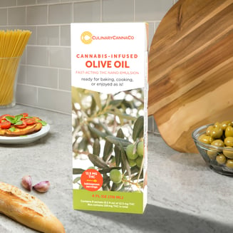 Infused Olive Oil [8pk] (100mg) by Culinary Canna Co.