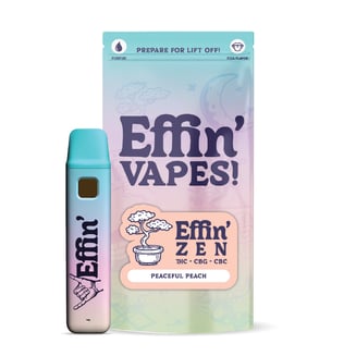 14:1:1 Peaceful Peach & Honey [1000mg] by Effin'