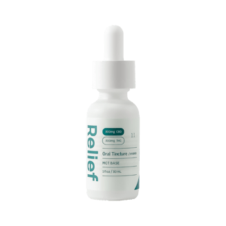 1:1 Hybrid [30ml] (300mg CBD/300mg THC) by Relief
