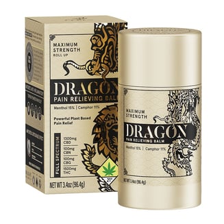 Dragon Balm Maximum Strength [3.4oz] (1300mg CBD/1500mg THC/100mg CBN/100mg CBG)
