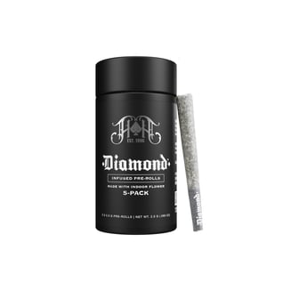 Gumball | Indica - Diamond THCA-Infused Pre-Rolls - 2.5G 5-Pack by Heavy Hitters