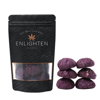 Ube White Chocolate Chip (50mg) by Enlighten Alaska