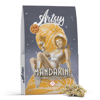 Mandarin Space Cookies by Artsy Cannabis Co.
