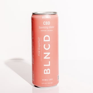 Bliss CBD Sparkling Water [12oz] (20mg CBD) by BLNCD