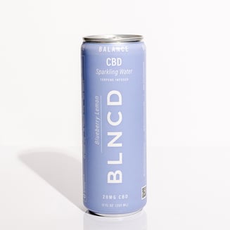 Balance CBD Sparkling Water [12oz] (20mg CBD) by BLNCD