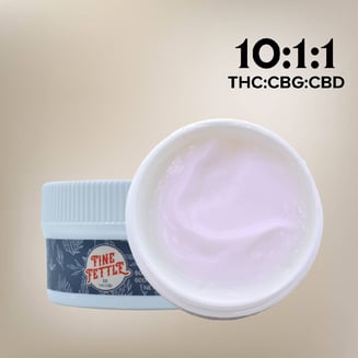 10:1:1 Lavender Vanilla Lotion [2.05oz] (500mg THC/50mg CBG/50mg CBC) by Fine Fettle