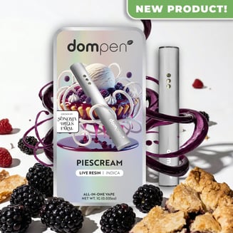 dompen: Piescream Live Resin All-In-One (1g)