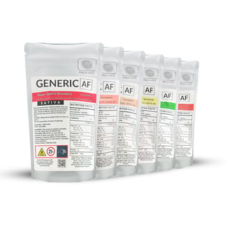 Lemon - Sativa [20pk] (100mg) by Generic AF
