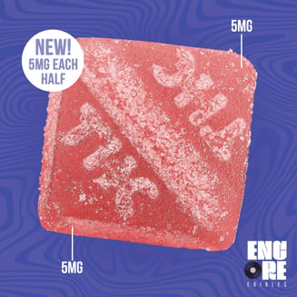 Encore Pomegranate Punch CBN:THC Gummies CBN51.6mg T97.4mg I 27231 by Encore Edibles