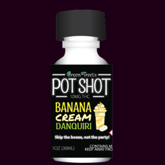Banana Cream Danquiri (10mg) by Green Treets