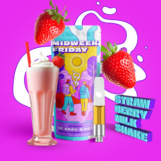 Strawberry Milkshake by Midweek Friday
