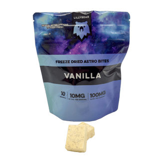 Vanilla Freeze Dried Astro Bites [10pk] (100mg) by Lillybear