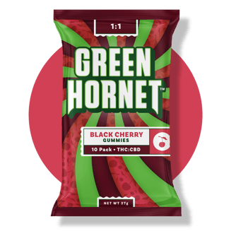 1:1 Black Cherry [10pk] (100mg CBD/100mg THC)