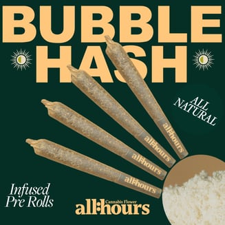 all:hours Space Gello Bubble Hash Infused Shorties 41572 by all:hours