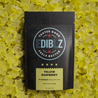 Yellow Raspberry [10pk] (100mg) by DIBZ