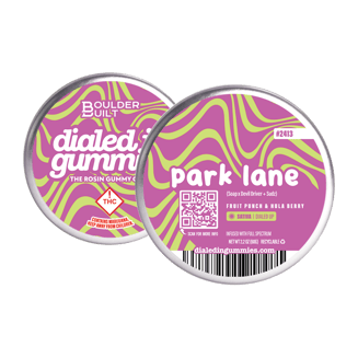 100mg - Park Lane #2413 - Rosin Gummies (10pk) by Dialed In Gummies