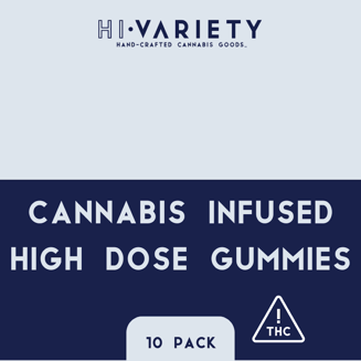 High Dose [10pk] (1000mg) by Hi Variety