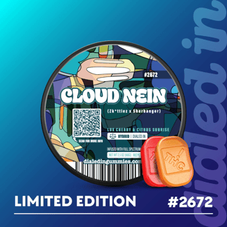 Cloud Nein - Hybrid [10pk] (100mg) by Dialed In Gummies