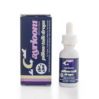 1:1 Pillow Talk Drops [30ml] (300mg THC/300mg CBN) by ayrloom