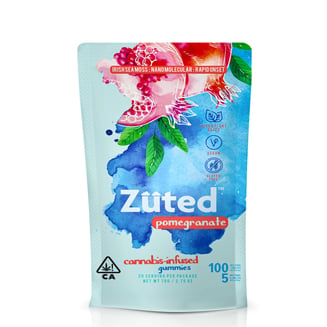 Pomegranate Indica Enhanced (100mg) by Zuted