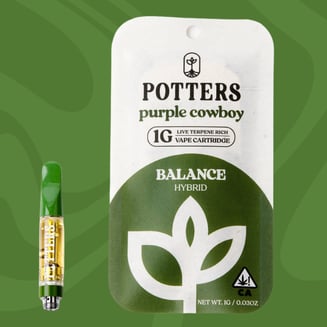 Potters: Purple Cowboy