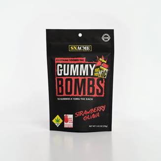 Strawberry Guava [10pk] (100mg) by Gummy Bombs