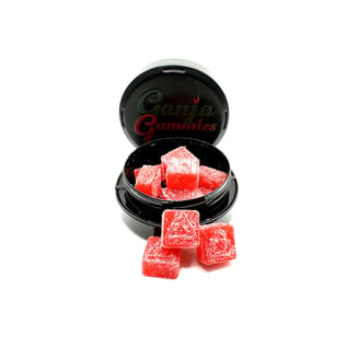 Ganja Gummies- Sour Watermelon [10pk] (100mg) by Fire Ganja