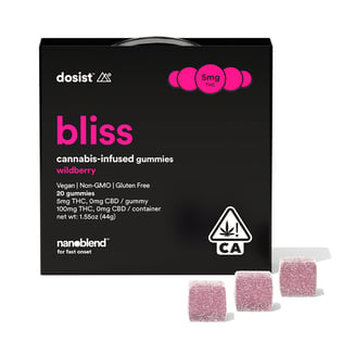 bliss wildberry [20pk] (100mg) by dosist