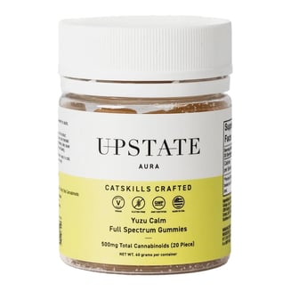 Yuzu Calm [20pk] (240mg CBG/210mg CBD/40mg CBN) by Upstate Aura