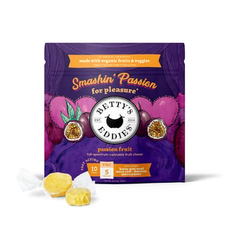 Smashin' Passion - Passion Fruit [10pk] (50mg THC) by Betty's Eddies