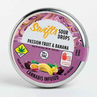 Passion Fruit Banana [20pk] (100mg) by Swifts